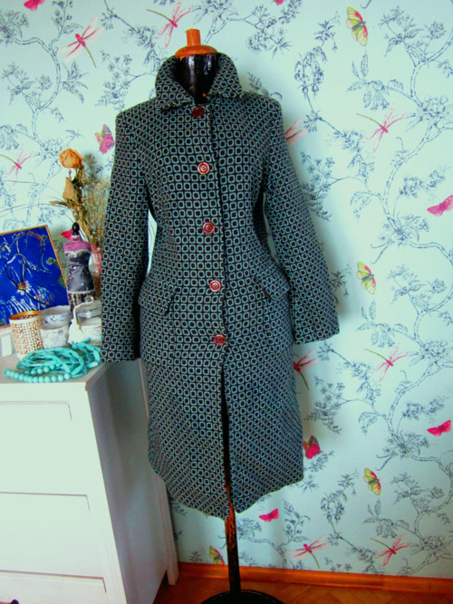 Retro kabát Jackie Kennedy — foto 1