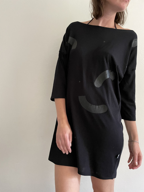 Triko šaty/ black — foto 1