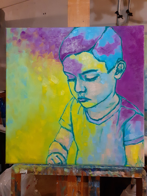 Melancholy (50x50cm)