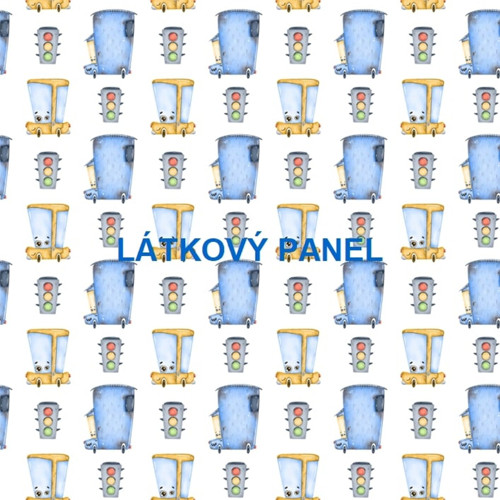 Bavlněný panel 30x30 cm — foto 1