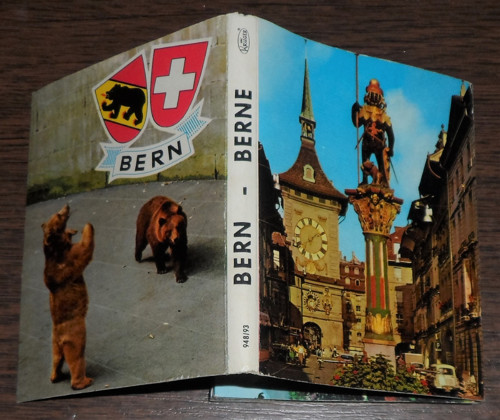 Turistické leporelo, BERN - Švýcarsko