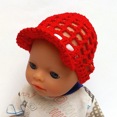 ČEPIČKA PRO PANENKU 34 až 36 cm BABY BORN 36 cm