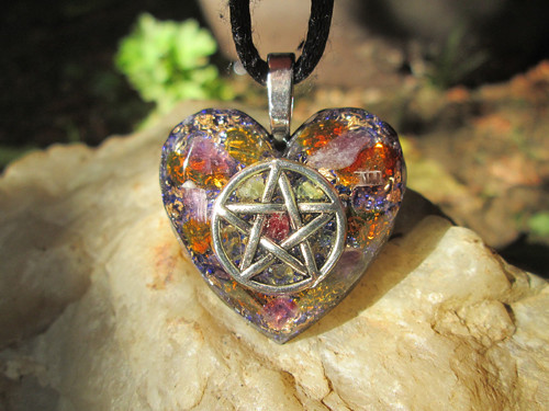 Org. šperk ,, Pentagram ochrany " — foto 1