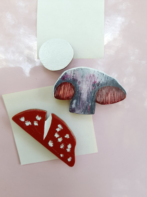 Krajené houby - magnety — foto 1