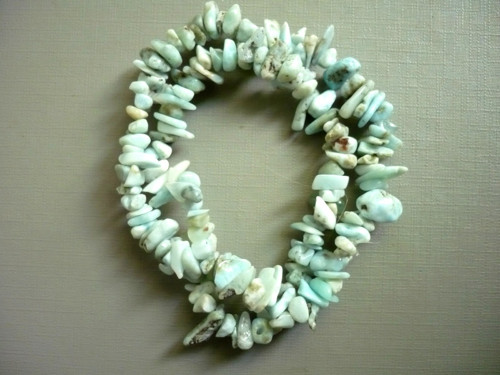 Minerální zlomky 20 cm - larimar
