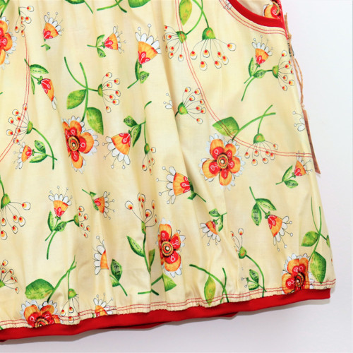 Sukénka napůl květinová (XL-XXL)