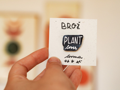 Brož Plant Lover — foto 1