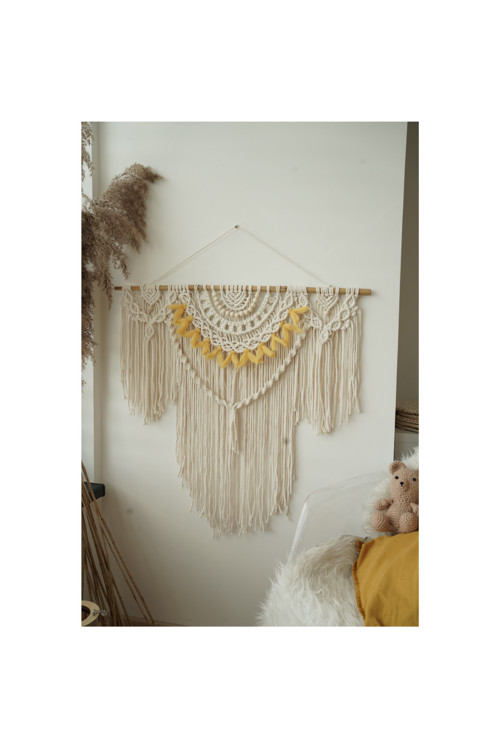 MacramAli styl 20 yellow