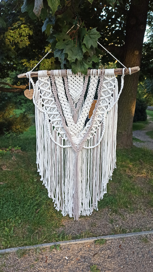 Macramé závěs — foto 1
