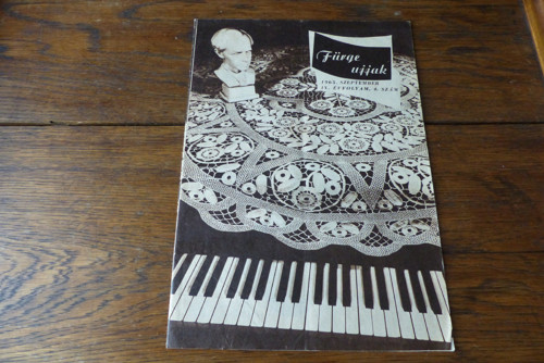 Furge Ujjak, časopis, ruční práce, 1965