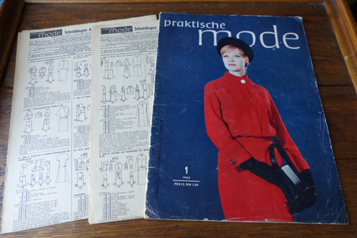 Praktische Mode 1/1963, móda, střihy!