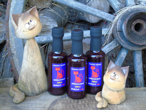 Borůvková Chilli Omáčka Červený Kocour