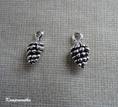 Přívěšek šiška 3D 12x7mm 1kus