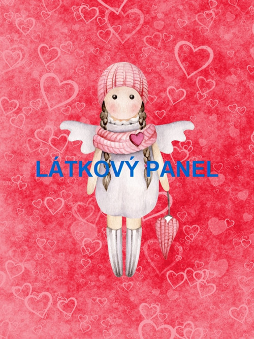 Bavlněný panel 26x35 cm - skladem