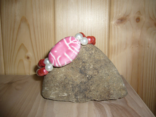 Náramek růžový