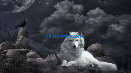 Bavlněný panel 8x15 cm