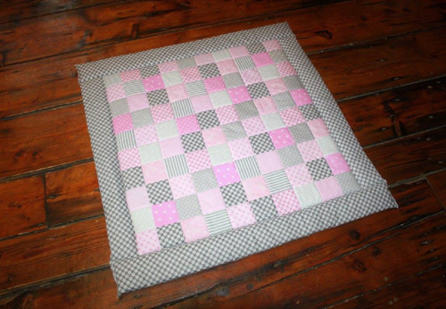 Dětská podložka pro miminka, patchwork