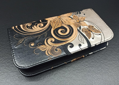 Zipová peněženka Copper flower — foto 1
