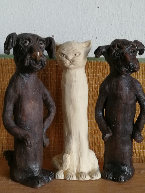 Pejsek, kočička a pejsek