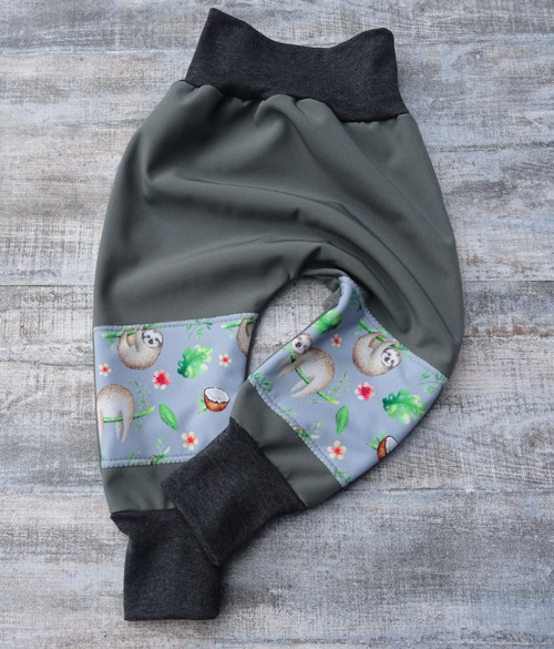 BAGGY SOFTSHELL ... stone grey — foto 1