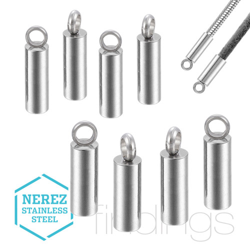 Koncovky kulaté s očkem NEREZ / 2ks / Otvor 1mm