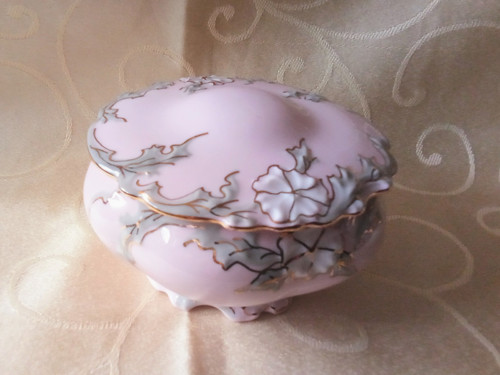 Růžový porcelán - cukřenka