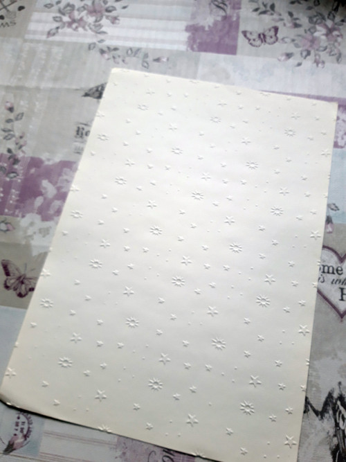Scrapbooková čtvrtka reliéfní — foto 1