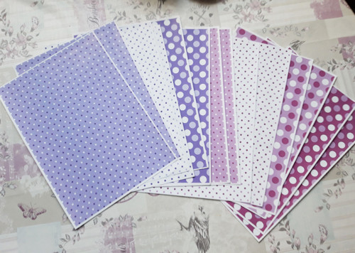 Scrapbookové papíry - sada 14 ks — foto 1