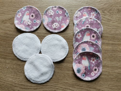 Odličovací tamponky - Ptáček, motýlek, kytička