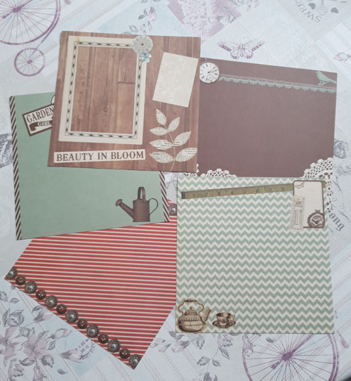 Scrapbookové papíry 15x15cm