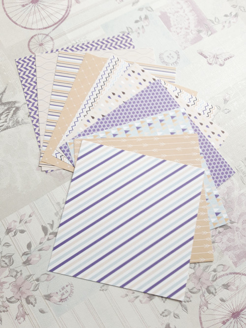 Scrapbookové papíry 15x15cm