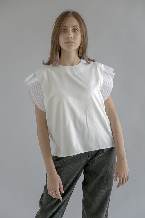 Blouse avec Dentelle