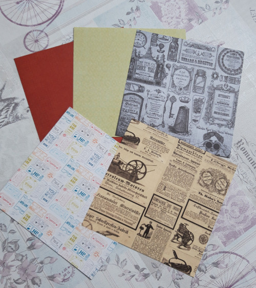 Scrapbookové papíry 15x15cm