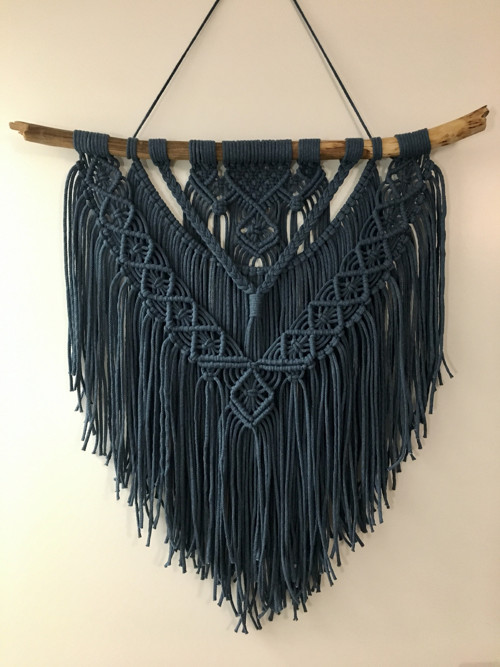 Macramé dekorace velká