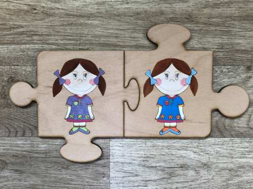 Puzzlík s Holčičkou