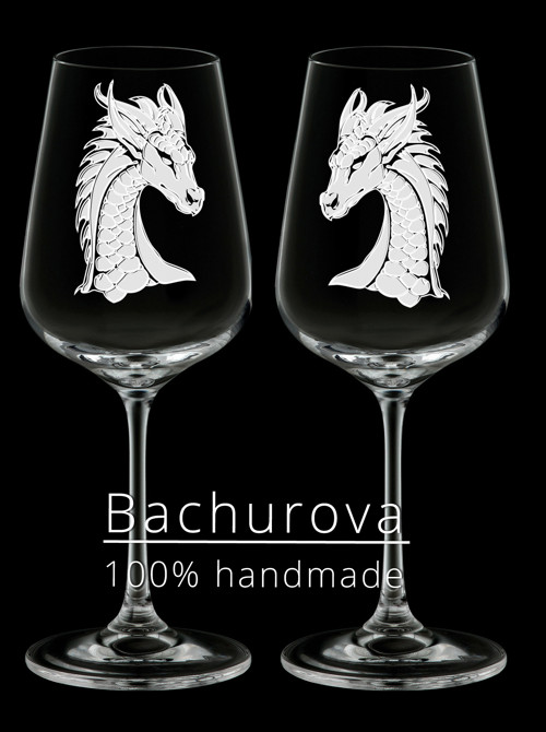 Pískované skleničky pro_DragonLux — foto 1