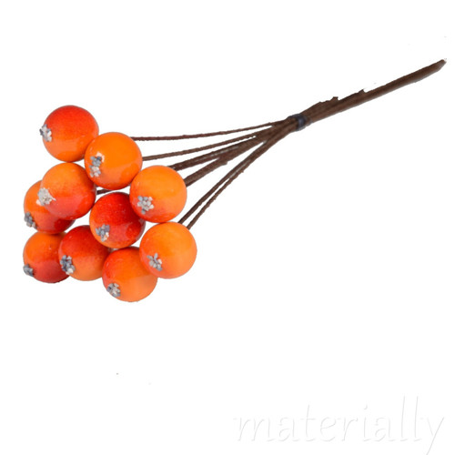 Jeřabinky, ø 11 mm, 10 ks