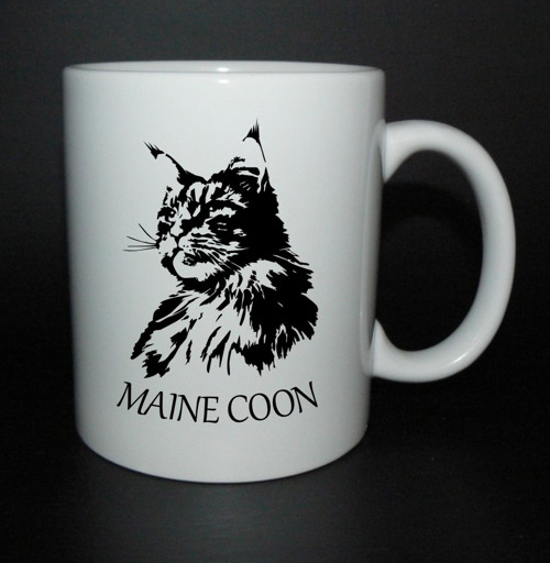 Hrnek Mainská mývalí kočka - Maine coon