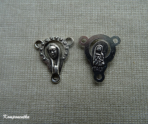 Mezidíl na růženec 15x18mm 1kus
