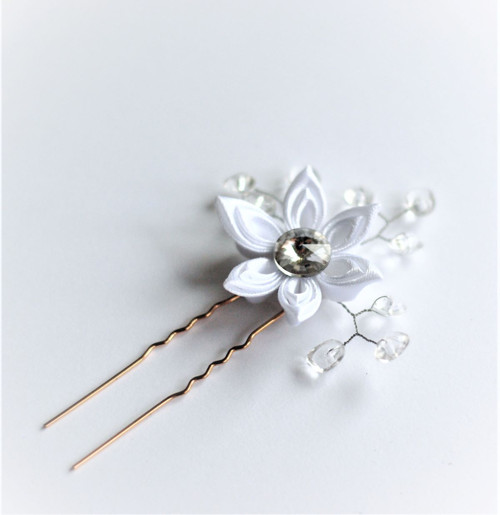 Kanzashi vlásenka — foto 1