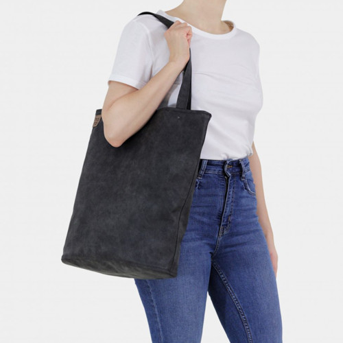 Grafitová taška Shopper bag