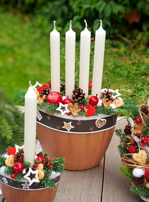 Adventní svícen "Vánoce tradičně" — foto 1