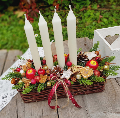 Adventní košík "Vánoce na chaloupce" — foto 1