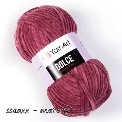 Příze DOLCE ~ 751 ~ tmavá starorůžová — foto 1