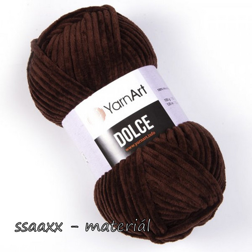 Příze DOLCE ~ 775 ~ hnědá — foto 1