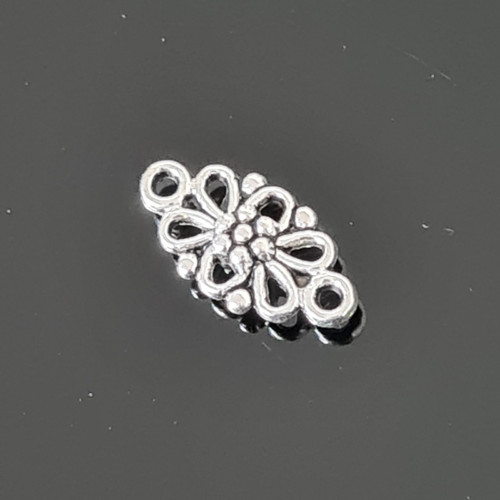 Spojka - květina 16x7 mm, 5 ks