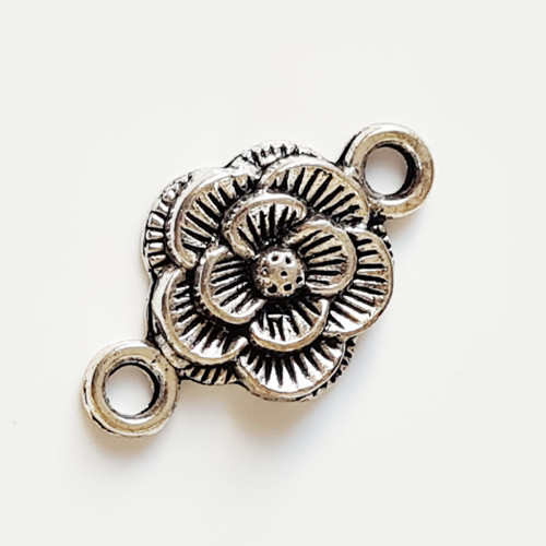 Spojka - růže 20x12 mm, 5 ks