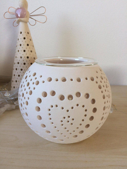 Aromalampa 14cm - srdcové tajemství