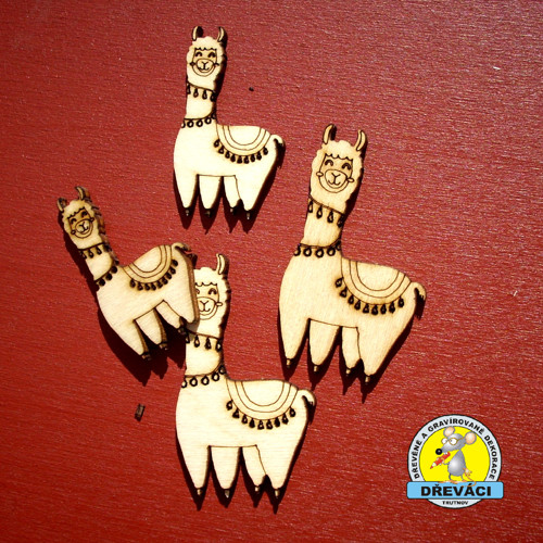 Lama....5 x 3 cm KV0271 L — foto 1