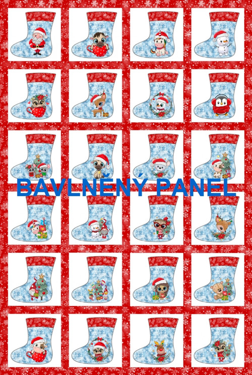Bavlněný panel 40 x 60 cm